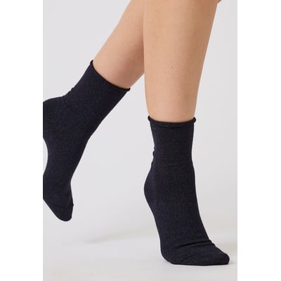 Pack of 2 Pairs of Thermolactyl Metallic Fibre Socks DAMART