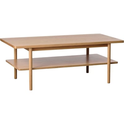 Table basse double plateau en chêne FOZIER RECOLLECTION