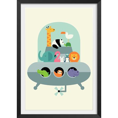 Affiche enfant ovni noah's ark HEXOA
