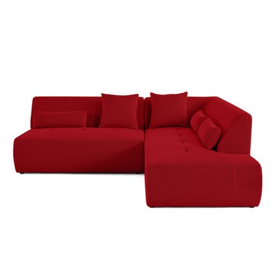 Canapé d'Angle droit en Tissu mailles 3D 5 places - ONYX LISA DESIGN