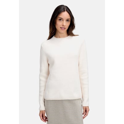 Pull-over en maille à col droit CARTOON