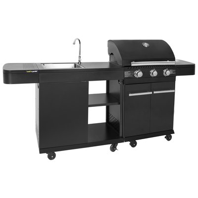 Cuisine extérieure, modulable, FYRA COOK IN GARDEN