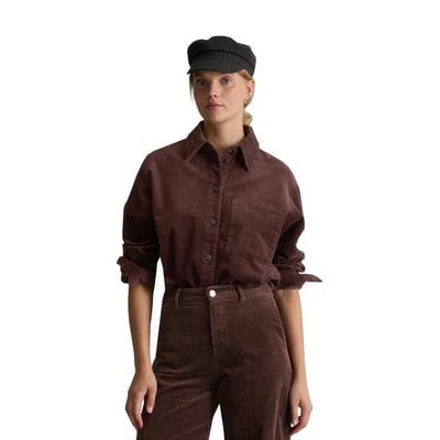 Chemisier en velours côtelé, coupe décontractée en coton stretch MARC O’POLO DENIM