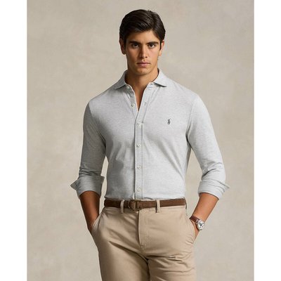 Printed Cotton Shirt with Embroidered Logo POLO RALPH LAUREN