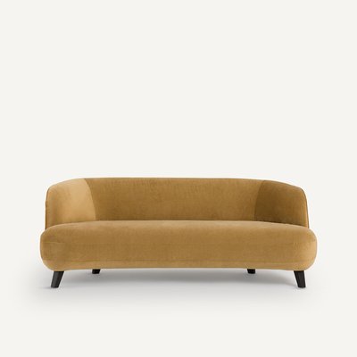 Zetel, 3-zit, in fluwelen linnen, Rosebury AM.PM