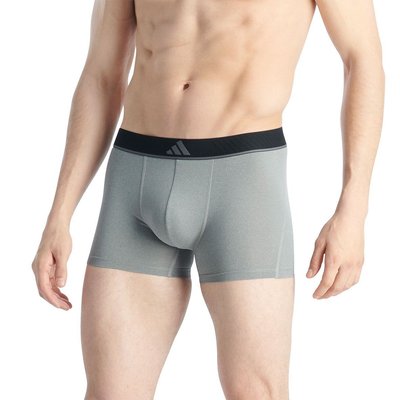 Set of 3 plain Active Micro Flex Eco boxer shorts ADIDAS SPORTSWEAR
