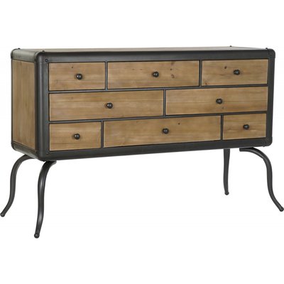 Buffet industriel bois et métal Vintage RECOLLECTION