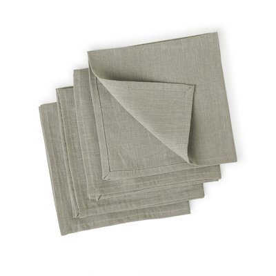 Serviette de table (x4) lin lavé PAUL FEBRONIE