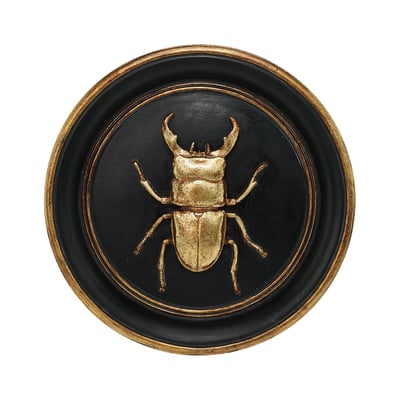 Déco murale ronde lucane 20cm EMDE