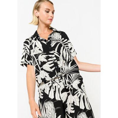 Chemise à imprimé tropical LOLALIZA