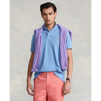 Футболка-поло прямого покроя из трикотажа пике POLO RALPH LAUREN