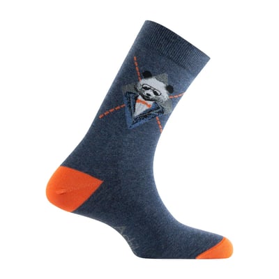 Mi-Chaussettes Fantaisie Achile Smart Panda Coton ACHILE