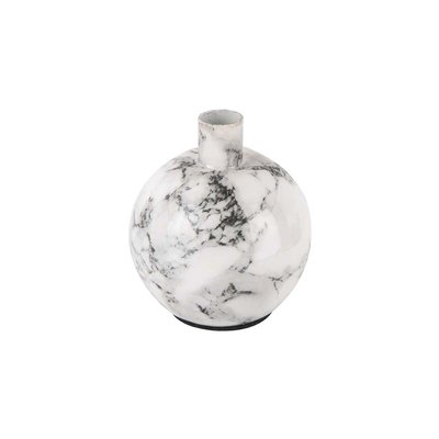 Bougeoire effet marbre 10 x 10 cm Marble PRESENT TIME
