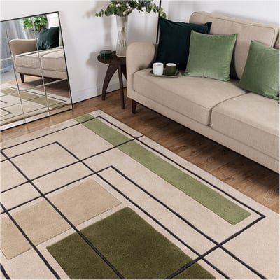 Bold Outline Rug in 100% Wool ÉDITÉ