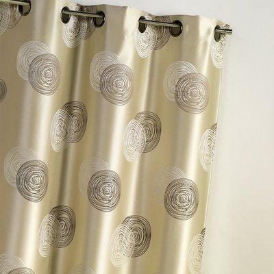 Rideau Jacquard 'Ronds Superposés' HOME MAISON