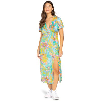 Robe mi-longue à manches flottantes JET SET BILLABONG