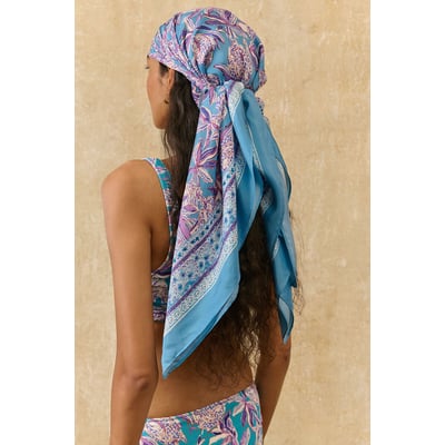 Pañuelo floral de seda, ROMY LOUISE MISHA