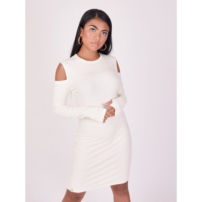 Robe epaule dénudée blanche best sale