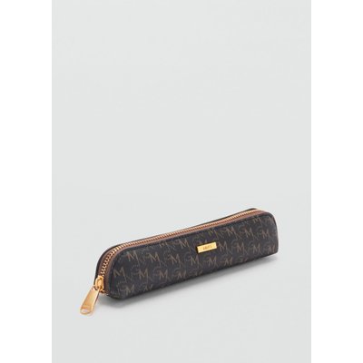 Trousse fermeture Éclair à imprimé logo MANGO