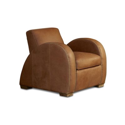 Fauteuil club en cuir ROCKEFELLER PRODUIT INTERIEUR BRUT