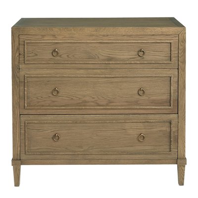 Commode en chêne BLANC D’IVOIRE