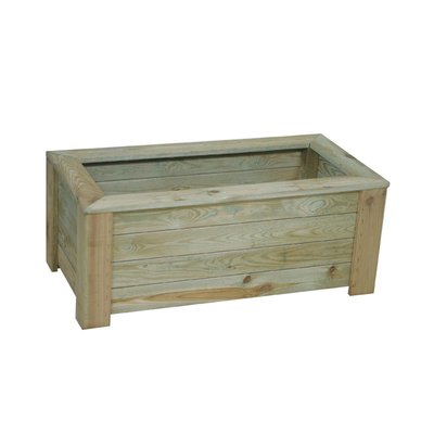 Jardinière rectangulaire Iris 100 CEMONJARDIN