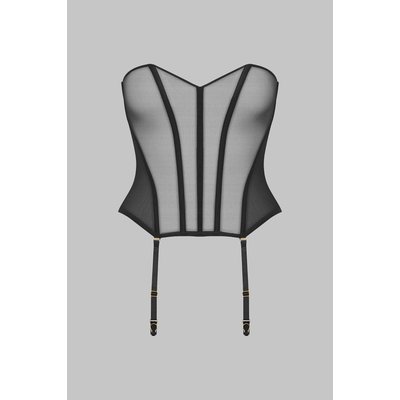 Corset porte-jarretelles L'AMOUREUSE MAISON CLOSE