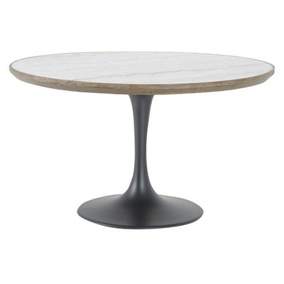Table ronde plateau marbre - MINÉRAL INTERIOR'S