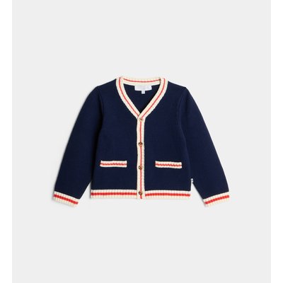Gilet Aric Col V En Coton CADET ROUSSELLE