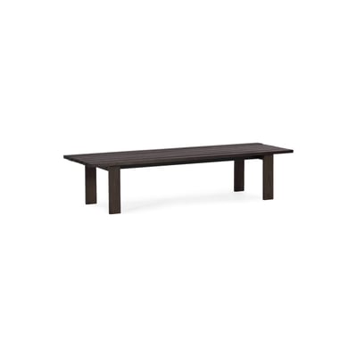 Banc en frêne massif à lattes RECOLLECTION