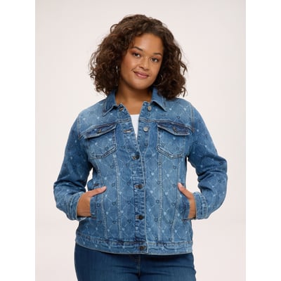 Veste avec imprimé et cœurs FIORELLA RUBINO