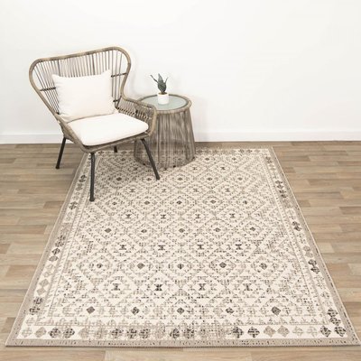 Tapis extérieur tissé kilim rectangle CASADA 5 UN AMOUR DE TAPIS
