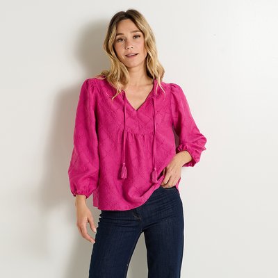Blouse brodée GRAIN DE MALICE
