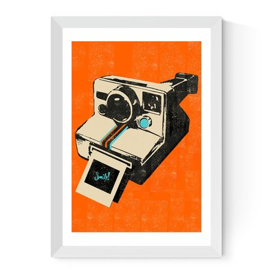 Retro Camera by Rocket 68 Print EAST END PRINTS