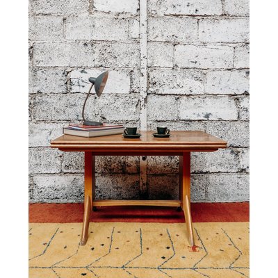 Table basse en bois Liv N°84 - Bon état DEBONGOUT