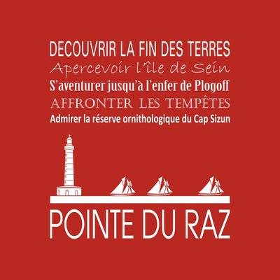 Tableau Sur Toile Pointe Du Raz RÉGIONALISME CEANOTHE