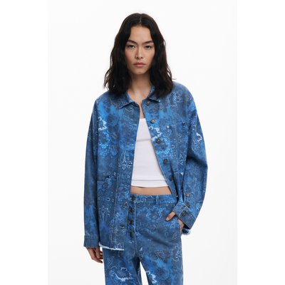 Veste paisley effilochée DESIGUAL