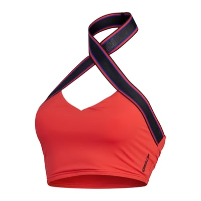 Haut de maillot de bain dos nu motif/style logo SPEEDO
