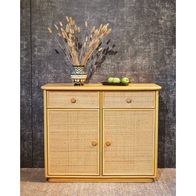 Commode en rotin Garance N°754 - Bon état DEBONGOUT