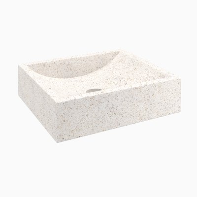 Vasque rectangulaire en terrazzo - LYSÉA RENDEZ-VOUS DÉCO