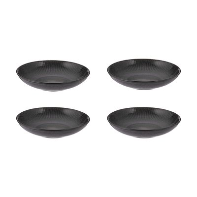 Set of 4 Reactive Linear Pasta Bowls MASON CASH