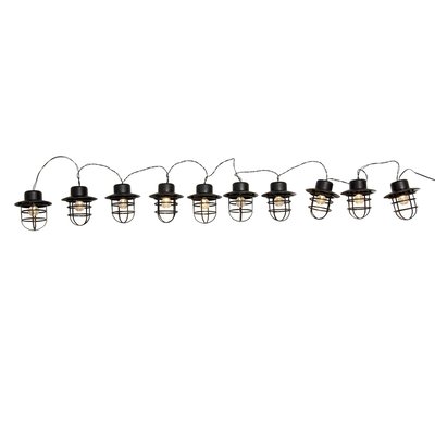 Guirlande style industriel 10 ampoules DETROIT LUMISKY