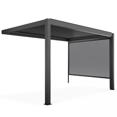Pergola bioclimatique OIA 3x4m et Stores SPARTE OVIALA