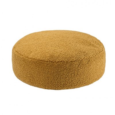 Pouf enfant rond bouclette OTTOMAN WIGIWAMA