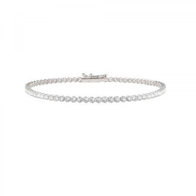 Bracelet en or blanc 750 B-CLASSIC BLUESPIRIT