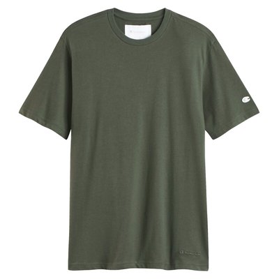 T-shirt de gola redonda, em algodão reciclado CHAMPION