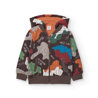 Doudoune avec capuche et fermeture zippée BOBOLI
