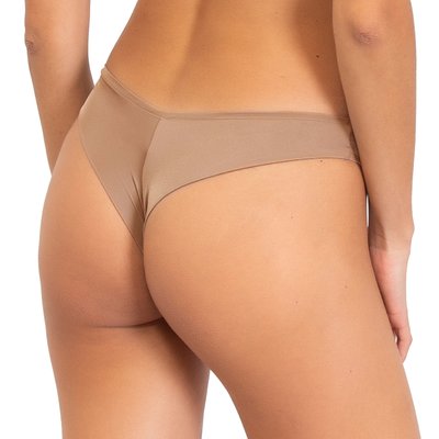 String brésilien en microfibre satinée PURE L ET L