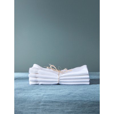 Serviette de table anti-taches aspect lin par lot de 4 CYRILLUS