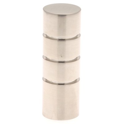 Paire Embouts Cylindre striés pour barre ø 20mm HOME MAISON